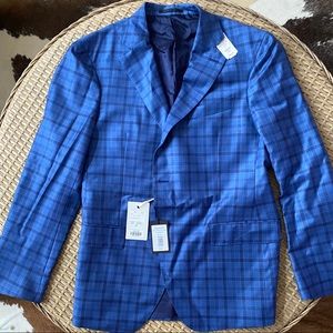 Men’s Plaid Wool Sport Coat
